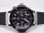 Hublot Big Bang Replica Watch Steel Black Ceramic Bezel 7750 Movement Swiss Grade